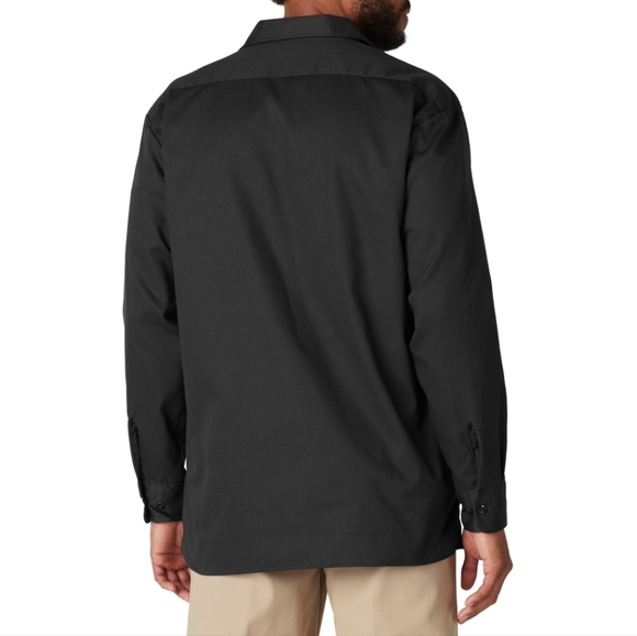 Genuine Dickies Men's FLEX Long Sleeve Work Shirt with Temp Control Cool… - Picture 2 of 9